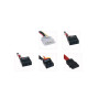 Pannello Multifunzione PC slot 5.25" USB2.0 1394 Pinjack3,5mm Molex4pin 5V/12V eSATA